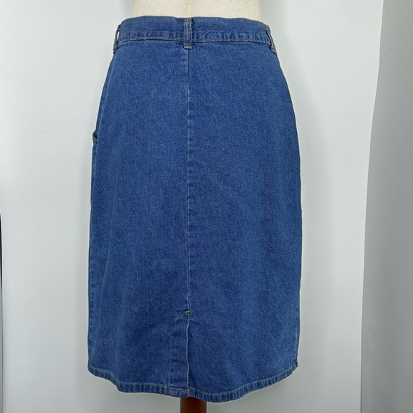 Cherokee Vintage Denim Midi-Skirt, pre-loved condition - Picture 3 of 15